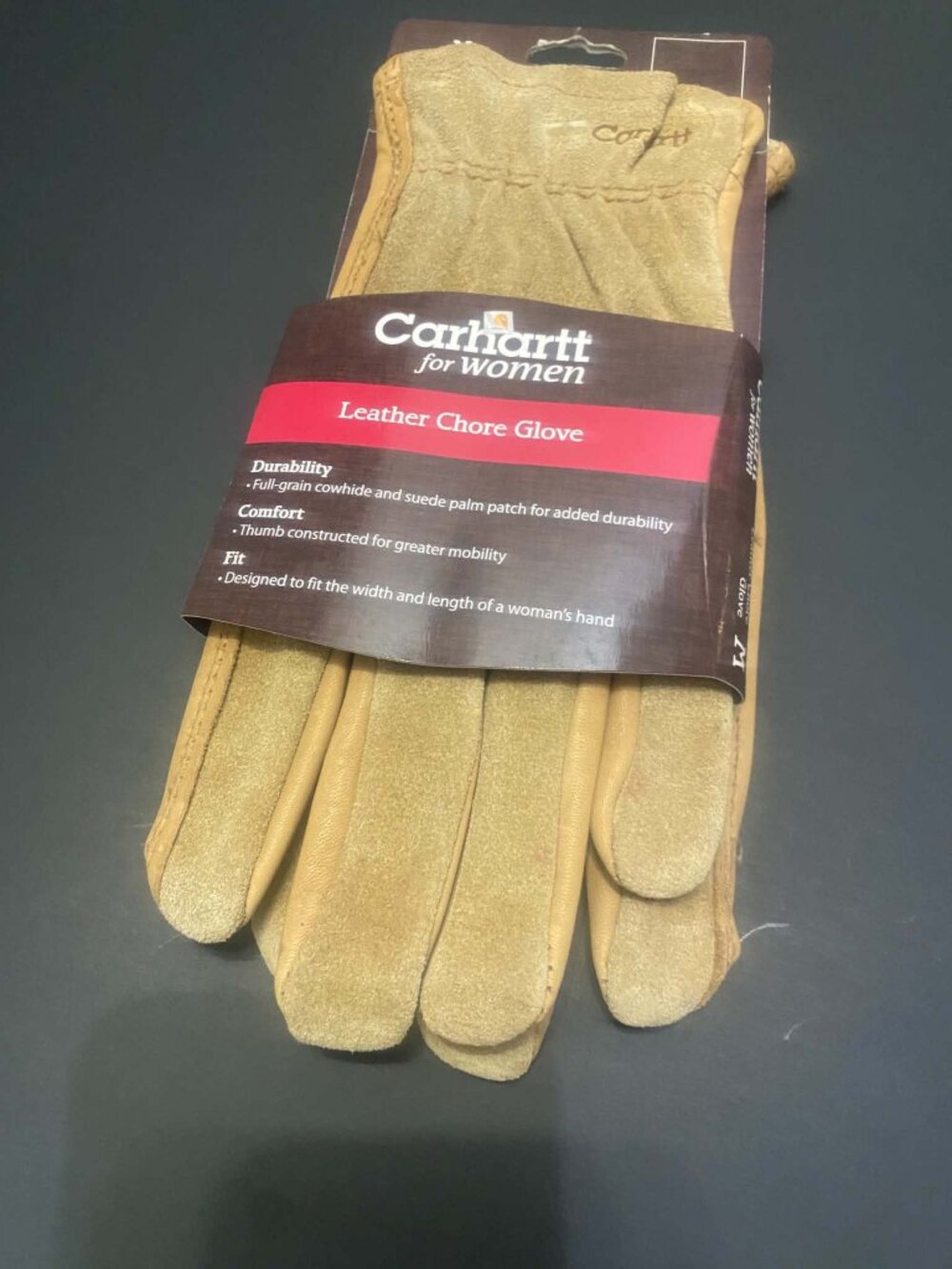 Carhartt for Women Leather Chore Gloves